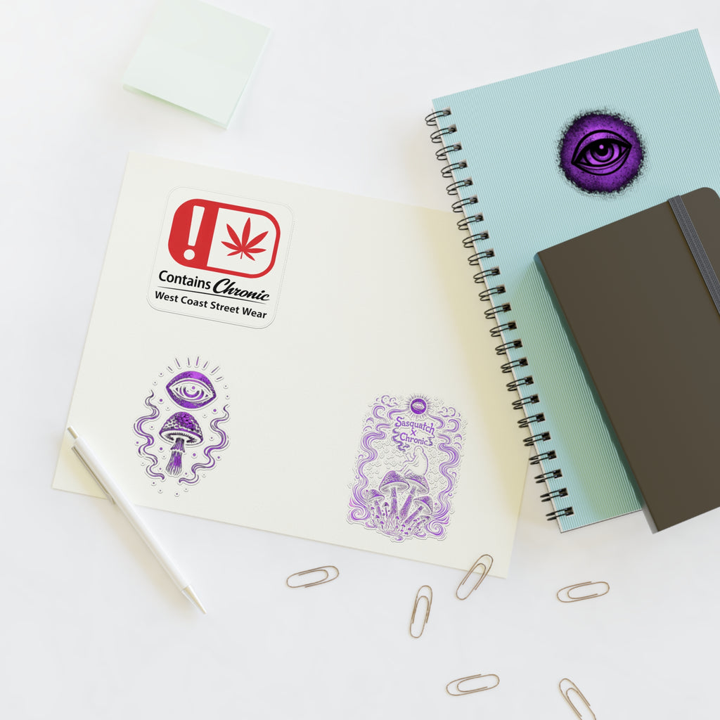 Chronic X Sasquatch Sticker Pack