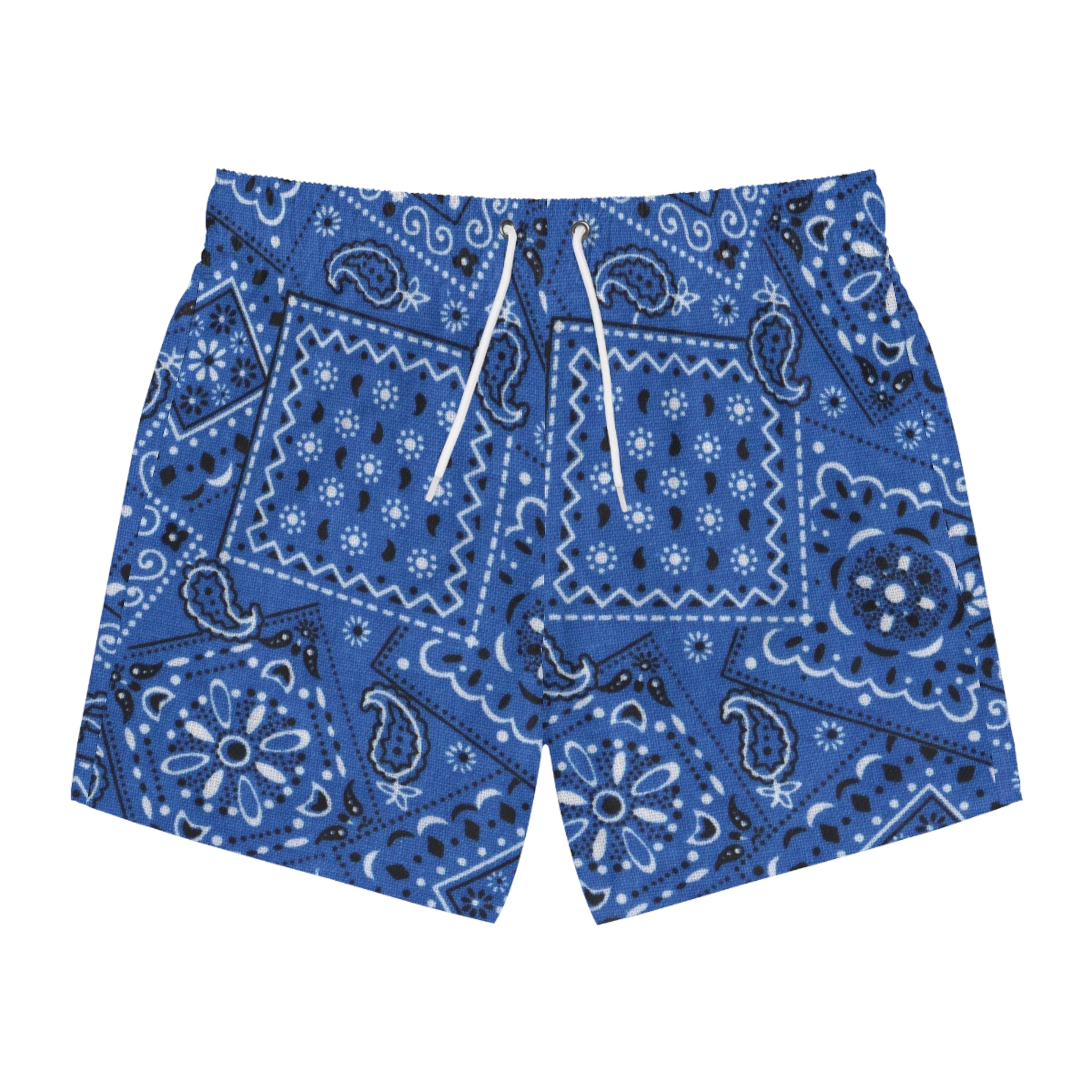 Blue Bandana Trunks