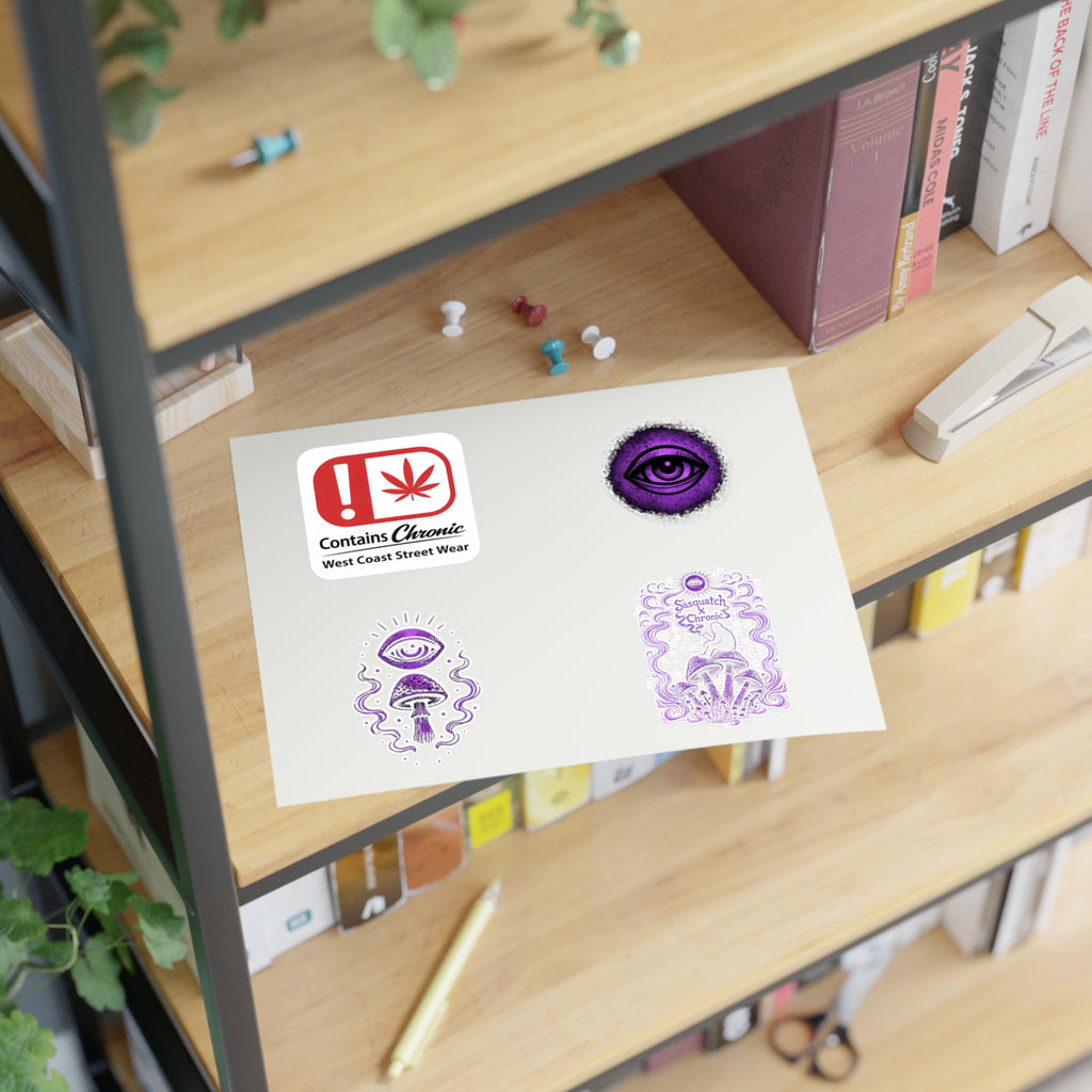Chronic X Sasquatch Sticker Pack
