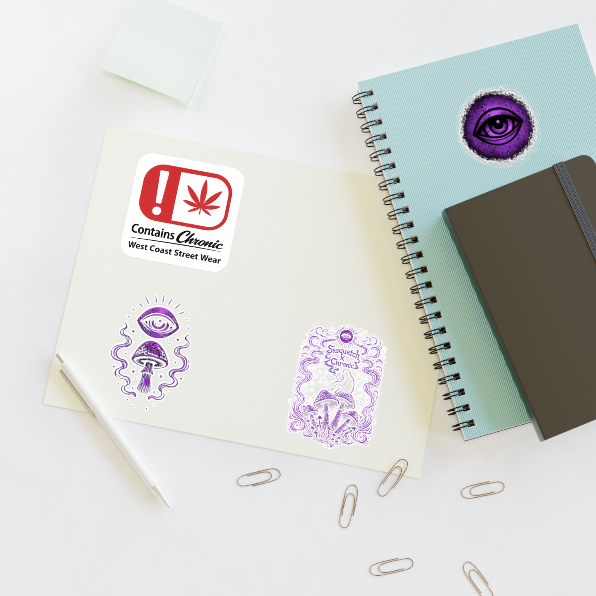 Chronic X Sasquatch Sticker Pack